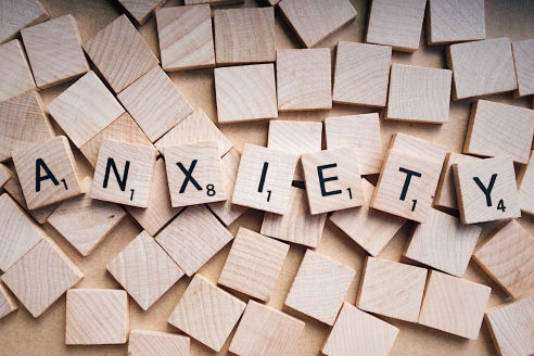 anxiety scrabble letters